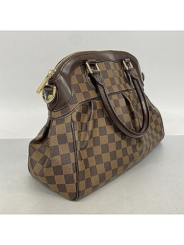 Louis Vuitton Louis Vuitton Damier Trevi PM Handbag N51997 Ebene Women's (view 2)