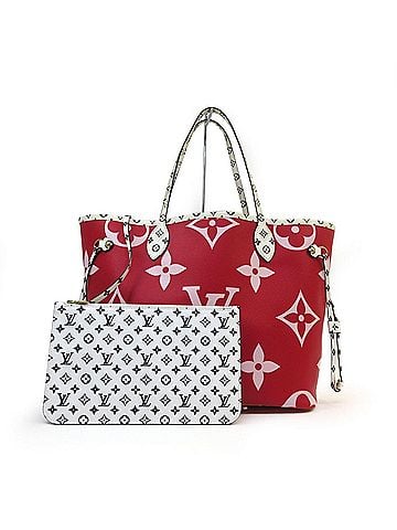 Louis Vuitton LOUIS VUITTON Giant Monogram Neverfull MM M44567 Tote Bag Shoulder Multicolor (view 1)