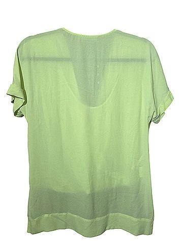 BCBGMAXAZRIA BCBGMAXAZRIA  Short Sleeve Blouse (view 2)
