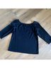 Escada Black 3/4 Sleeve Blouse Size XL - photo 3