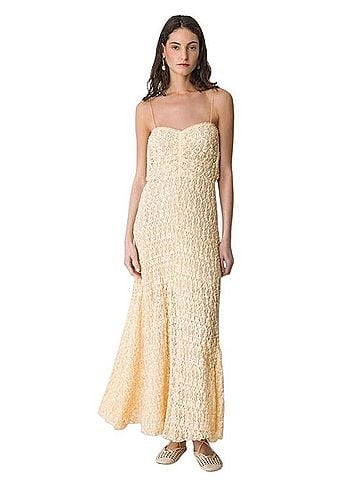 forte_forte Pizzo Stretch Lace Bustier Dress Casual Dress (view 1)