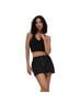 Alo 100% Polyester Solid Black Active Skirt Size S - photo 1