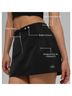Alo 100% Polyester Solid Black Active Skirt Size S - photo 4
