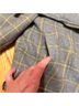 Banana Republic 52% Polyester 40% Wool 100% Polyester 94% Polyester 6% Spandex 87% Acrylic 13% Polyester Plaid Gray Yellow White Jacket Size S - photo 5
