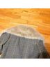Banana Republic 52% Polyester 40% Wool 100% Polyester 94% Polyester 6% Spandex 87% Acrylic 13% Polyester Plaid Gray Yellow White Jacket Size S - photo 8