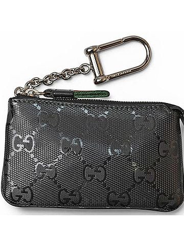Gucci Gucci Key Case Coin Purse GUCCI GG Imprime PVC Black 269361 (view 1)