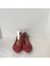 Jeffrey Campbell 100% Leather Solid Red Heels Size 6 1/2 - photo 4