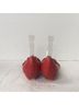 Jeffrey Campbell 100% Leather Solid Red Heels Size 6 1/2 - photo 6