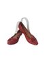 Jeffrey Campbell 100% Leather Solid Red Heels Size 6 1/2 - photo 1