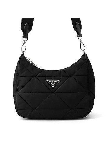 Prada Prada Shoulder Bag Padded Nylon Quilted 1BC151 PRADA Handbag Black (view 1)