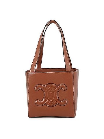 Céline Celine handbag Cuile Triomphe Cube Leather 199203 CELINE (view 1)