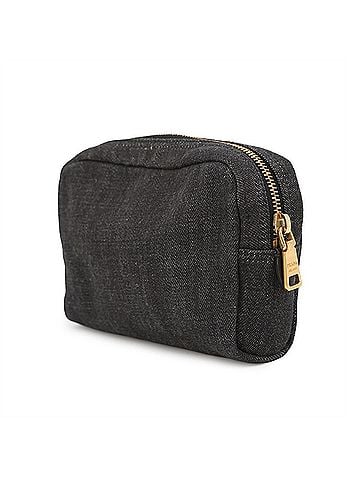 Prada Prada handbag pouch triangle denim 1N0021 PRADA (view 2)