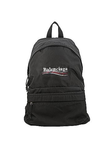 Balenciaga Balenciaga Nylon Backpack 503221 BALENCIAGA Men's Black Handbag Women's (view 1)