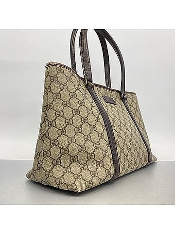 Gucci Gucci GG Supreme Tote Bag 114595 Brown Women's (view 2)