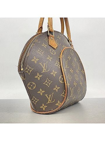Louis Vuitton Louis Vuitton Monogram Ellipse PM Handbag M51127 Brown Women's (view 2)
