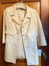 Worth Print Yellow Ivory Coat Size 2 (petite) - photo 6