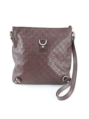 Gucci Gucci Guccissima Abbey 131326 Leather Shoulder Bag Messenger Brown Men's (view 1)