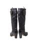 Coach 100% Leather Black Boots Size 7 1/2 - photo 2