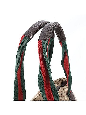 Gucci Gucci GG Canvas Sherry Line 131231 Leather Tote Handbag Shoulder Bag for Men (view 2)