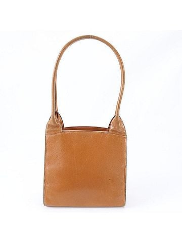 Loewe Vintage Loewe leather shoulder bag, tote handbag, brown, brand name, women's. (view 1)