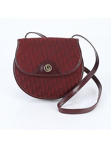 Christian Dior Vintage Christian Dior Trotter Leather Shoulder Bag for Women (view 1)