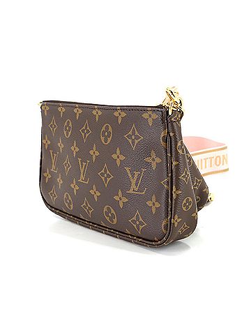 Louis Vuitton Louis Vuitton Monogram Multi Pochette Accessoires Shoulder Handbag Rose Clair M44840 (view 2)