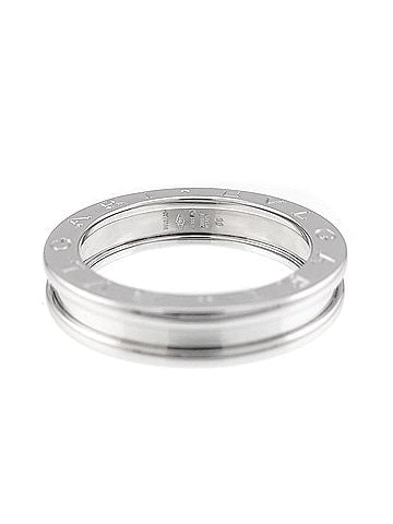 Bvlgari Bulgari BVLGARI B-ZERO1 1-band ring #55 18K WG White Gold 750 (view 2)