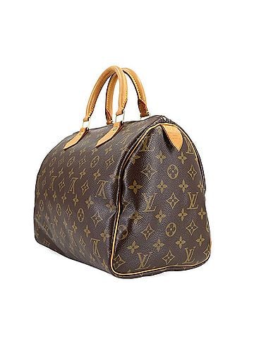 Louis Vuitton Louis Vuitton Speedy 30 Monogram Handbag, Brown, M41526, Gold Hardware (view 2)