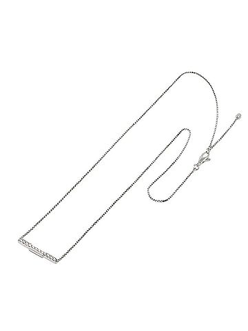 Gucci Gucci Link to Love Diamond Necklace, 45cm, 18K White Gold (750) (view 1)