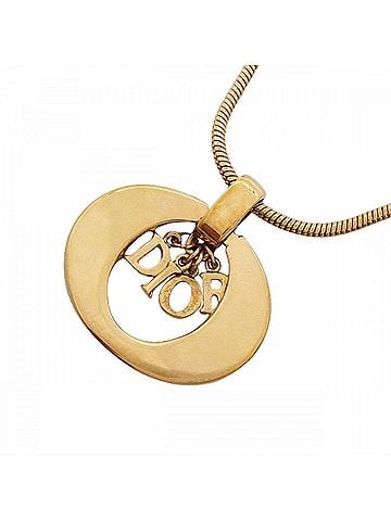 Christian Dior Christian Dior Necklace, GP Plated Gold, Women's (view 1)