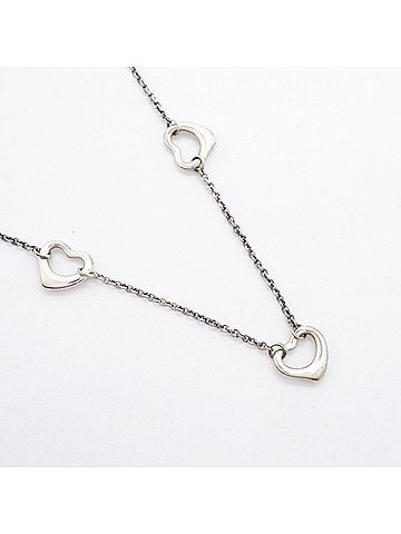 Tiffany & Co. Tiffany & Co. Heart Necklace, 3 Pieces, Sterling Silver 925, Women's (view 2)