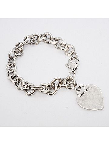 Tiffany & Co. Tiffany & Co. Heart Tag Bracelet, Sterling Silver 925, Women's (view 2)