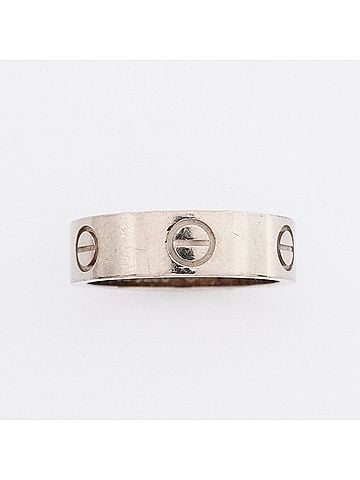 Cartier Cartier Love Ring, 18K White Gold, Ladies' (view 2)