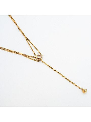 Cartier Cartier Baby Trinity Pampille necklace, available in 18K yellow gold, white and pink gold (women's). (view 2)