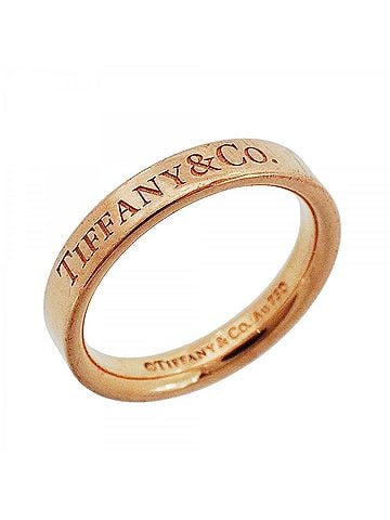 Tiffany & Co. Tiffany & Co. Flat Band Ring, 18K Pink Gold, Women's (view 1)