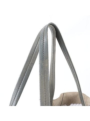Céline Celine Horizontal Cabas Leather Tote Handbag, Shoulder Bag, Gray, Women's (view 2)