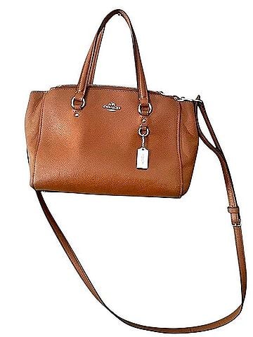 Coach Stanton Carryall 26 Leather Satchel (view 1)