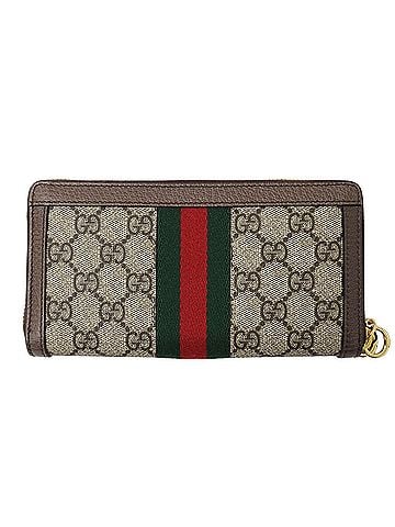 Gucci Gucci Ophidia Long Wallet, GG Supreme, Beige/Brown, 523154, Round Zipper (view 2)
