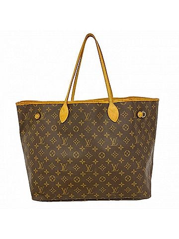 Louis Vuitton Louis Vuitton Monogram Neverfull GM Tote Bag M40157 Brown (Men's/Women's) OP004824 (view 1)