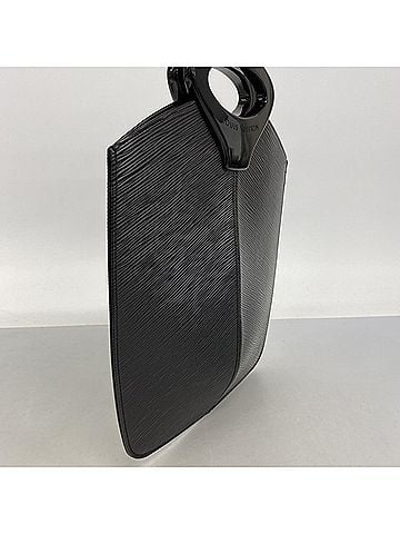Louis Vuitton Louis Vuitton Epi Demi-Lune handbag, M52682, Noir (women's), OP003750 (view 2)
