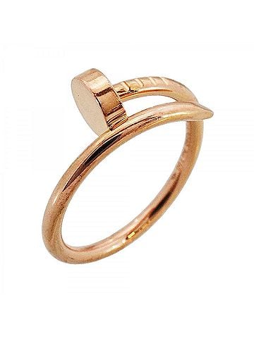 Cartier Cartier Juste un Clou Ring SM 18KPG Pink Gold #49 Women's (view 1)