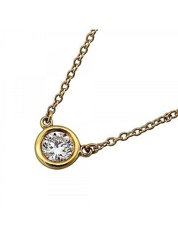Tiffany & Co. Tiffany & Co. By the Yard Necklace, 1PD (18K Yellow Gold) Diamond, Women's (view 1)