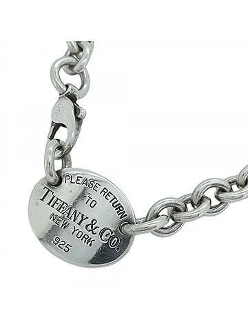 Tiffany & Co. Tiffany & Co. Return to Oval Sterling Silver Necklace for Women (view 1)