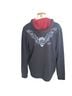 Harley Davidson 100% Cotton Gray Red Jacket Size M - photo 2