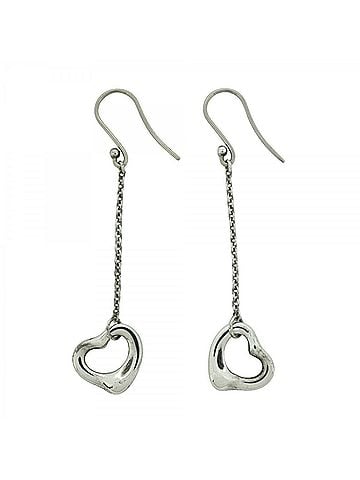 Tiffany & Co. Tiffany & Co. Heart Sterling Silver 925 Earrings for Women (view 1)