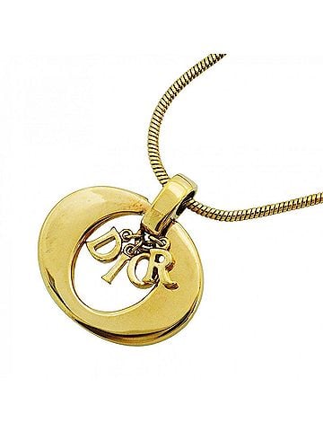 Christian Dior Christian Dior Necklace, GP Plated Gold, Women's (view 1)