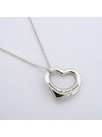 Tiffany & Co. Tiffany & Co. Heart Necklace, Sterling Silver 925, Women's (view 2)