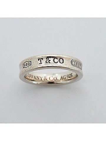 Tiffany & Co. Tiffany & Co. Narrow Ring, Sterling Silver 925, Women's (view 2)