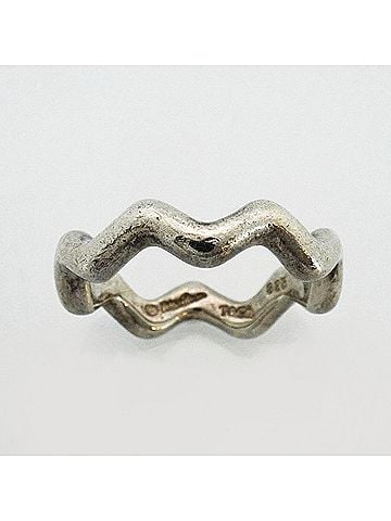 Tiffany & Co. Tiffany & Co. Zigzag Ring, Sterling Silver 925, Women's (view 2)