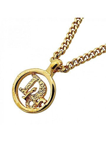 Christian Dior Christian Dior Necklace, GP Plated Gold, Women's (view 1)
